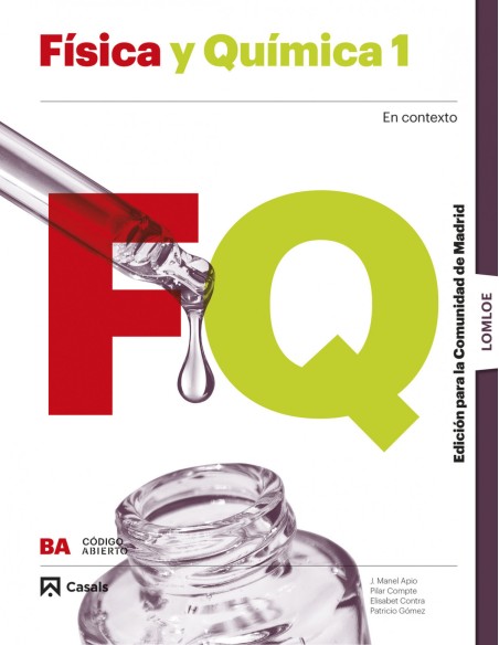 FISICA Y QUIMICA 2ºBACHILLERATO CODIGO ABIERTO MADRID 2023